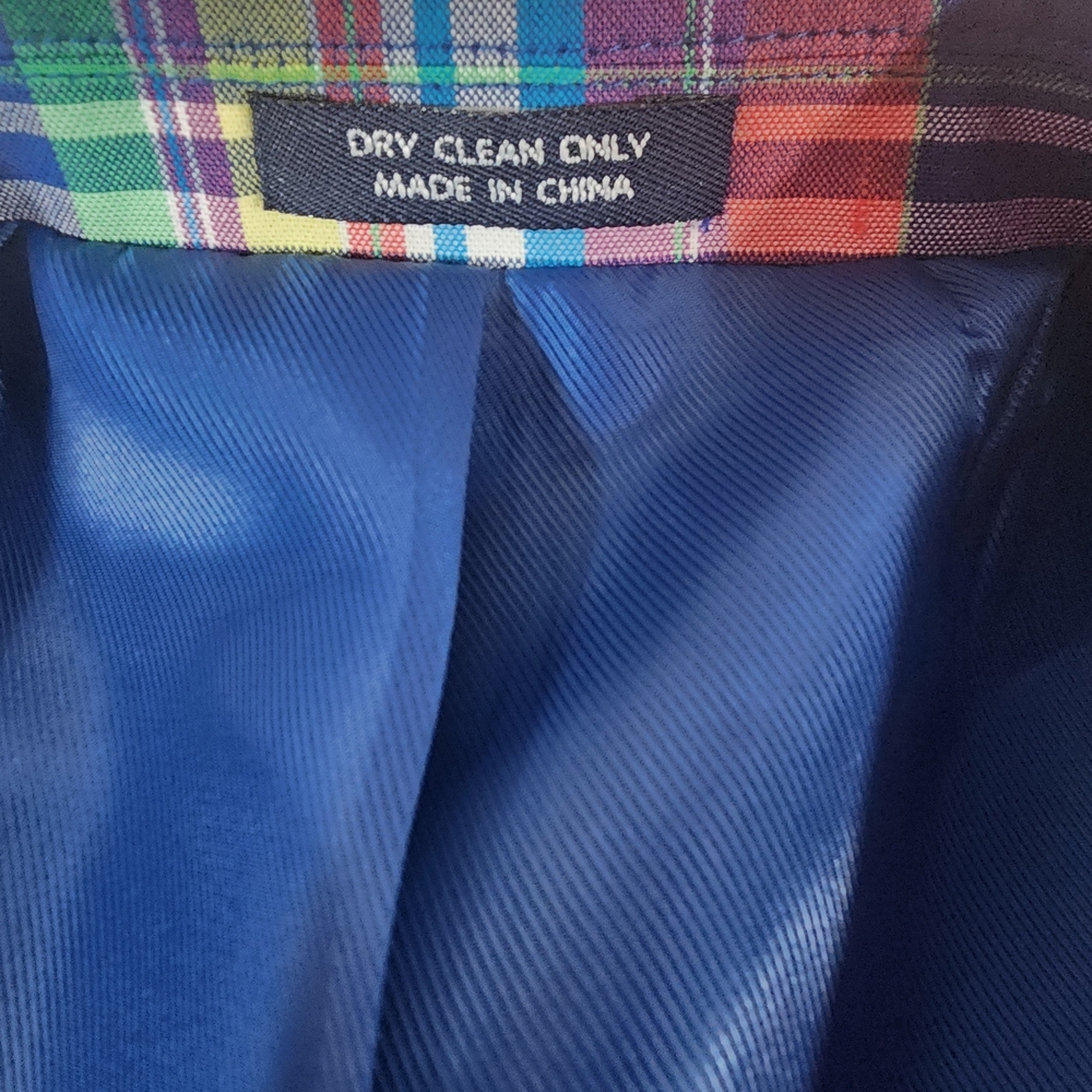 Saddlebred Vibrant Plaid Blazer - Picture 5 of 7